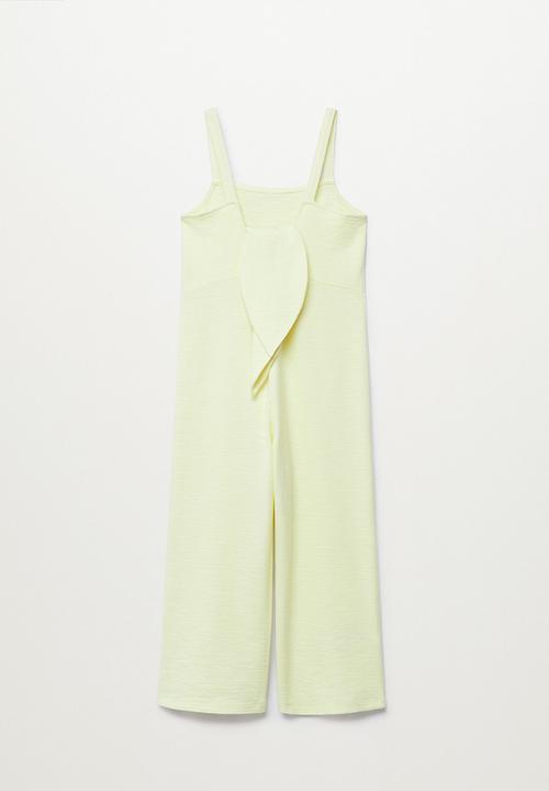 MANGO - Jumpsuit bahia - yellow