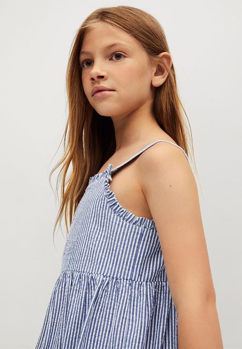 MANGO - Dress finja - medium blue