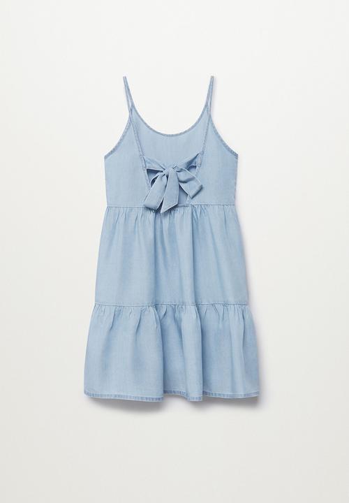MANGO - Dress hawai - blue