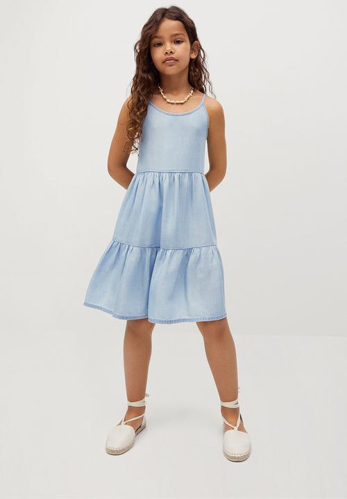 MANGO - Dress hawai - blue