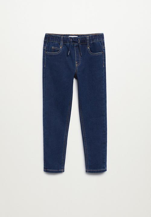 MANGO - Jeans comfy - dark blue