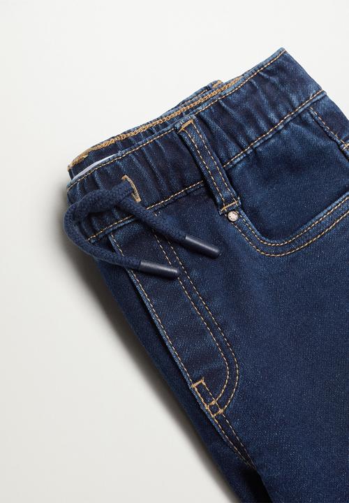 MANGO - Jeans comfy - dark blue