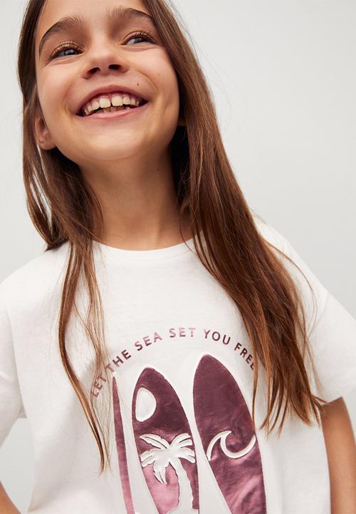 MANGO - T-shirt boss - white