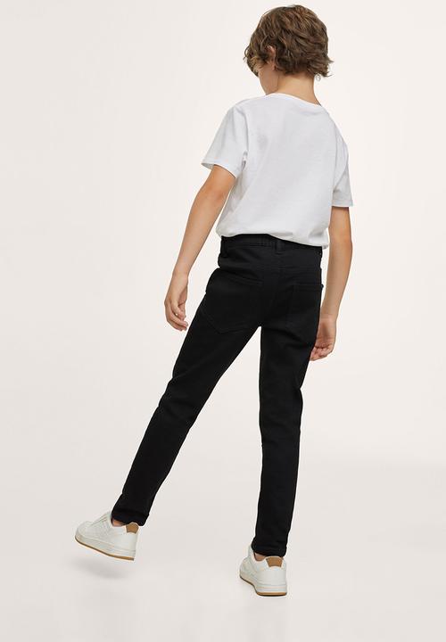 MANGO - Jeans comfy - black