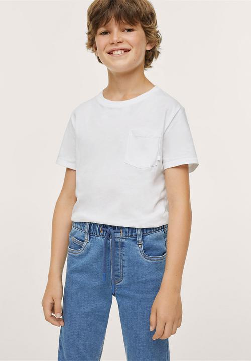 MANGO - Jeans comfy - blue