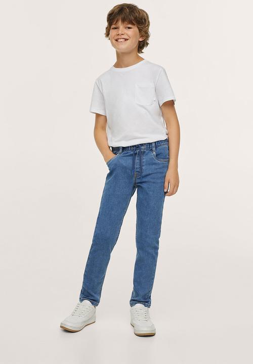 MANGO - Jeans comfy - blue