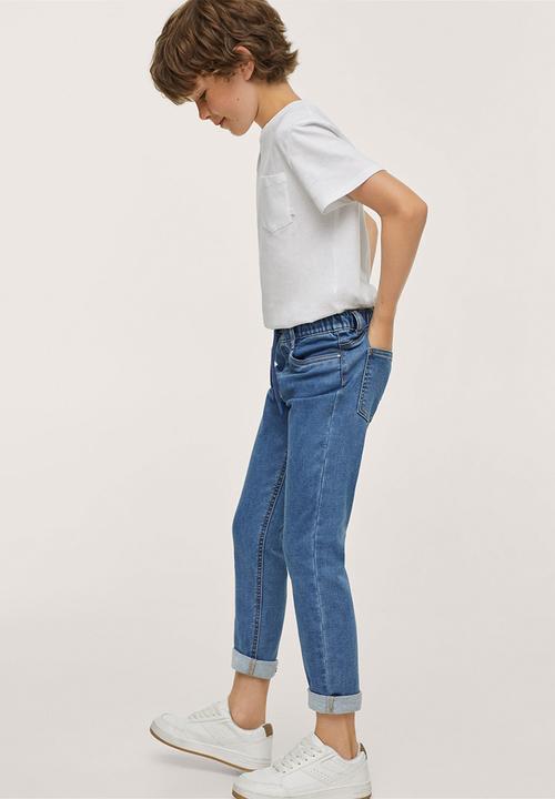 MANGO - Jeans comfy - blue
