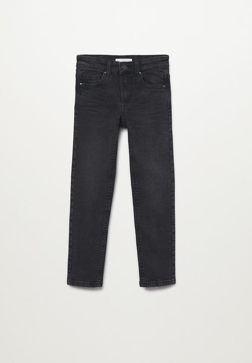 MANGO - Jeans slim - black 
