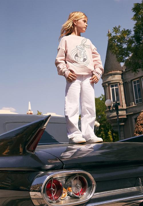 MANGO - Sweatshirt folk - light pink