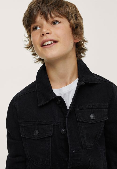 MANGO - Jacket john - black 
