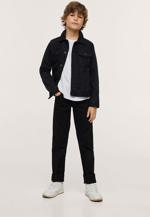 MANGO - Jacket john - black 