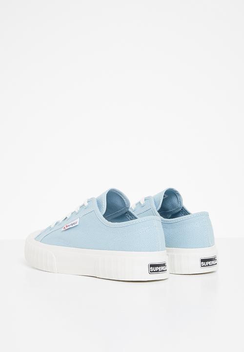 SUPERGA - 2630 cotu stripe chunky sole - light blue