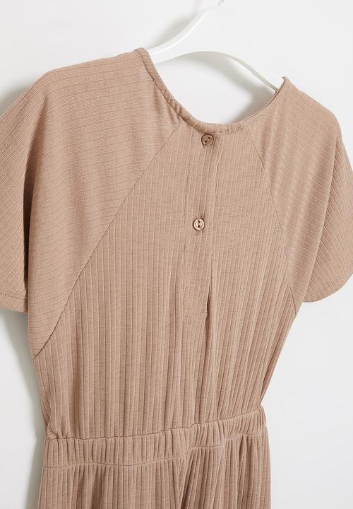Superbalist - Rib jumpsuit - pink