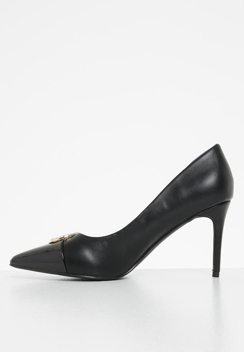 POLO - Aphelele contrast court - black