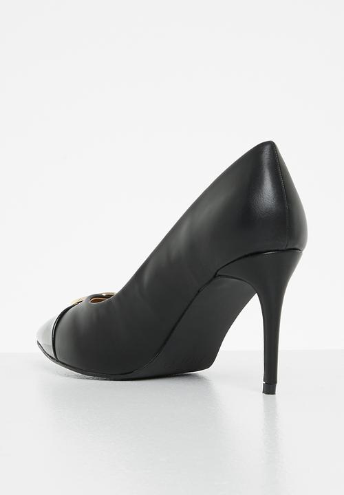 POLO - Aphelele contrast court - black