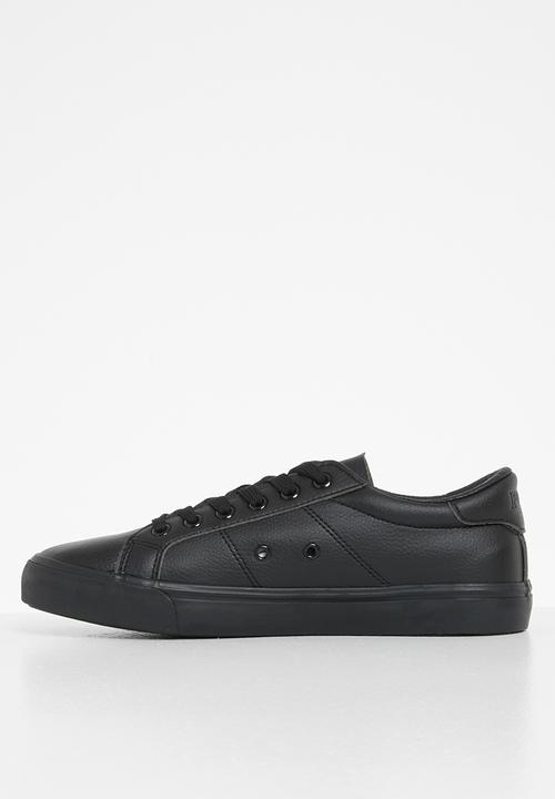 POLO - Chloe leather sneaker - black