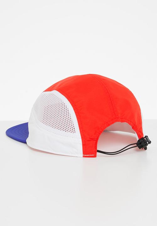 adidas Originals - 5p block cap - white/bold blue
