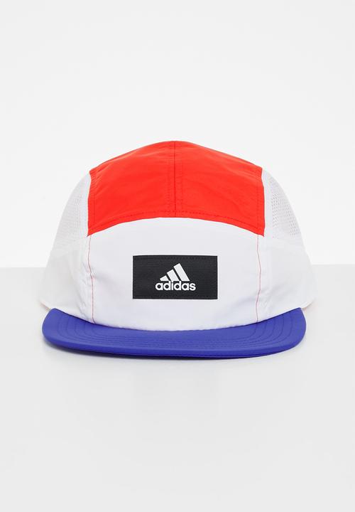adidas Originals - 5p block cap - white/bold blue