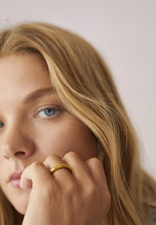 MANGO - Metal ring - gold