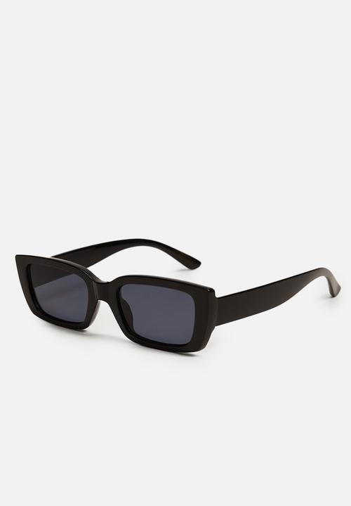 MANGO - Squared frame sunglasses - black
