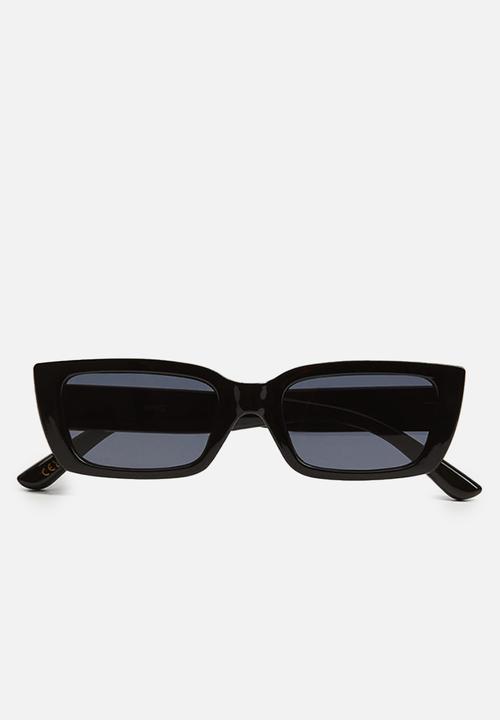 MANGO - Squared frame sunglasses - black