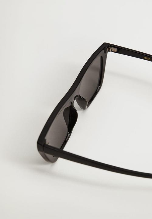 MANGO - Squared frame sunglasses - black