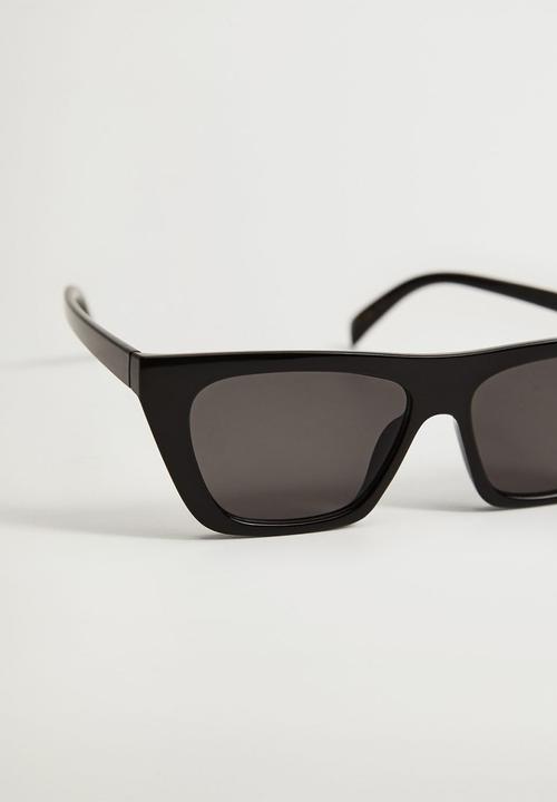 MANGO - Squared frame sunglasses - black