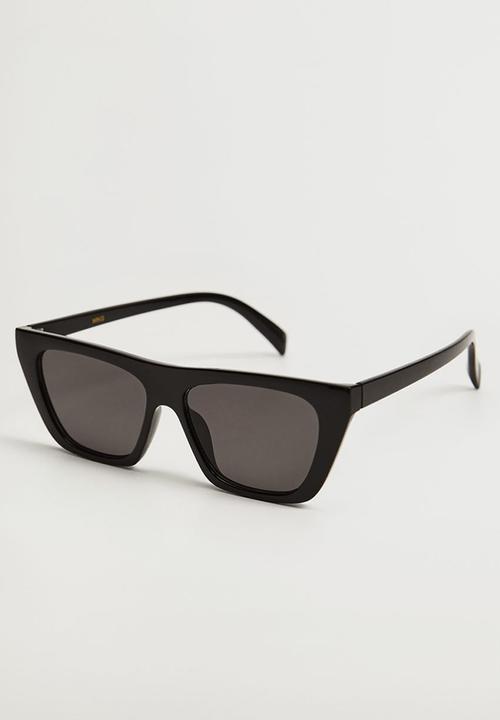 MANGO - Squared frame sunglasses - black