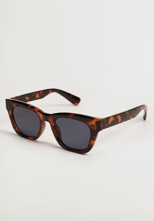 MANGO - Tortoiseshell sunglasses - chocolate