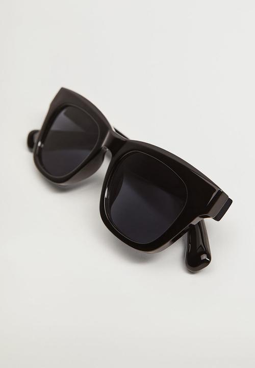 MANGO - Tortoiseshell sunglasses - black