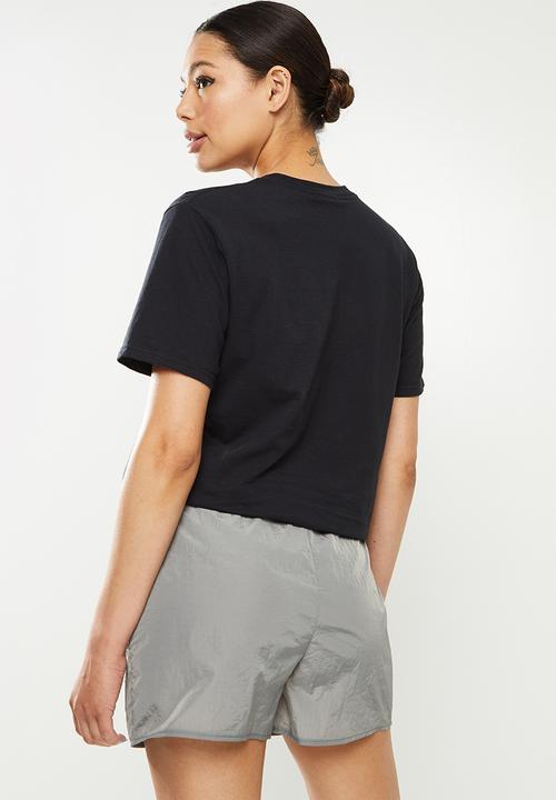 Missguided - Keep going oversized t-shirt - black