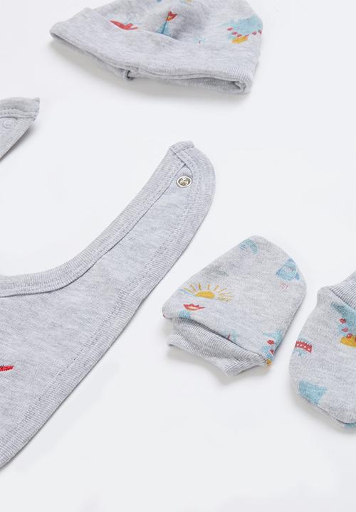 Pop Candy - Baby 8 piece set - grey 
