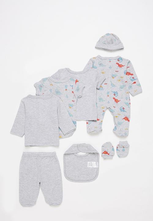 Pop Candy - Baby 8 piece set - grey 