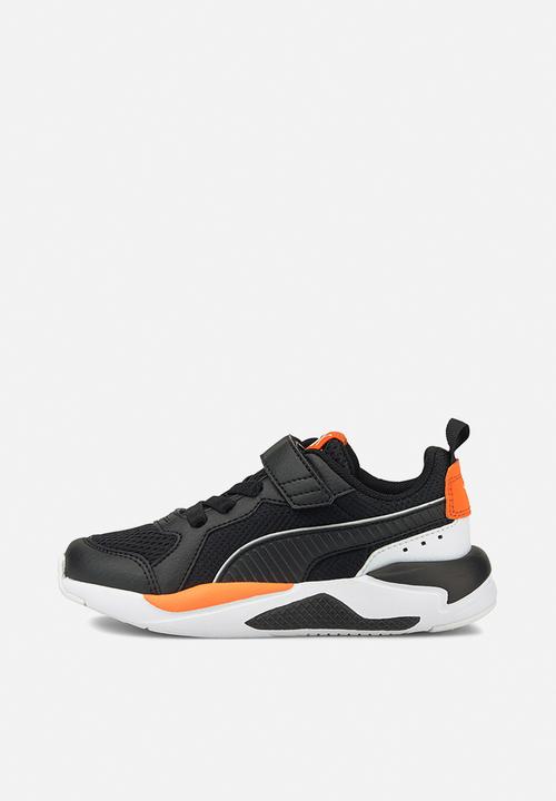 PUMA - X-ray ac ps - puma black-puma black-puma white-vibrant orange-puma silver