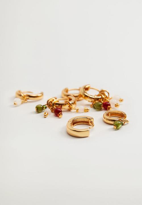 MANGO - Mixed earring set / gold