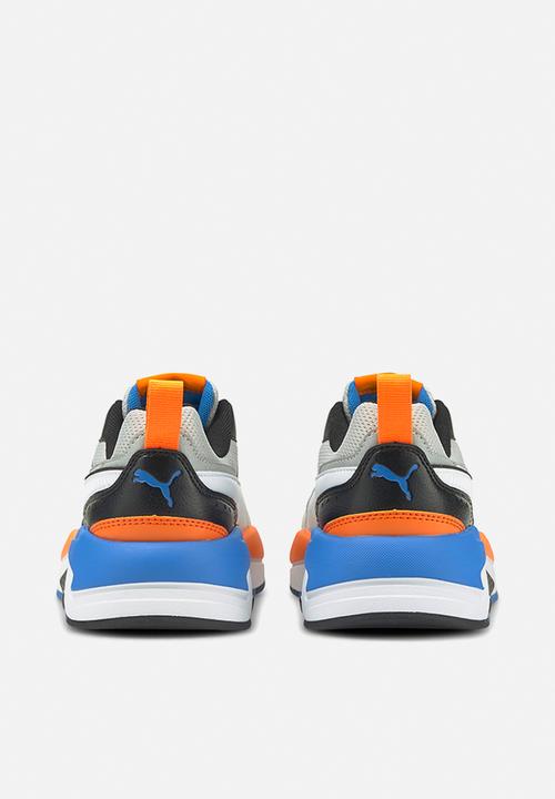 PUMA - X-ray 2 square jr - gray violet-puma white-puma black-nebulas blue