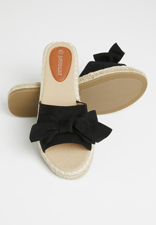 Superbalist - Janet espadrille - black