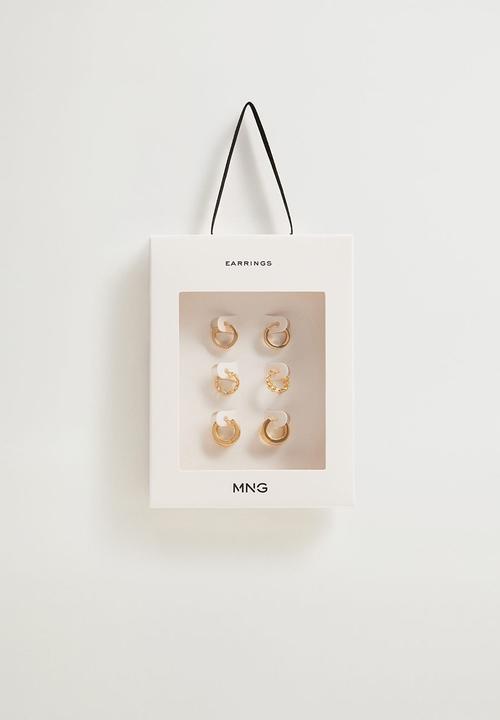 MANGO - Mixed earring set \ gold