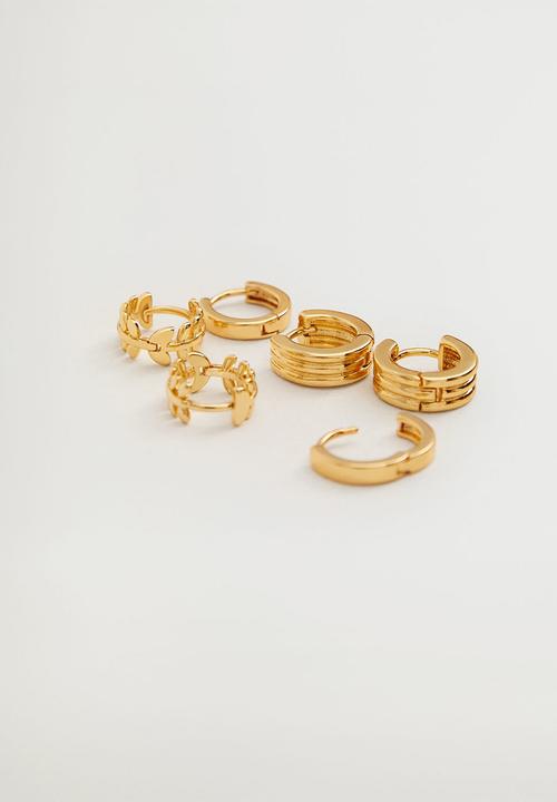 MANGO - Mixed earring set \ gold