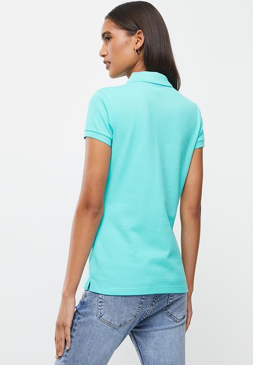 GUESS - Classic polo - light blue