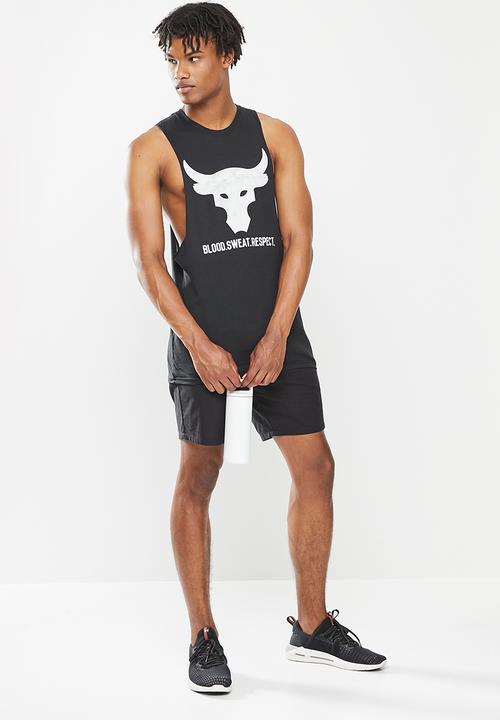 Under Armour - UA Project Rock brahma bull tank - black