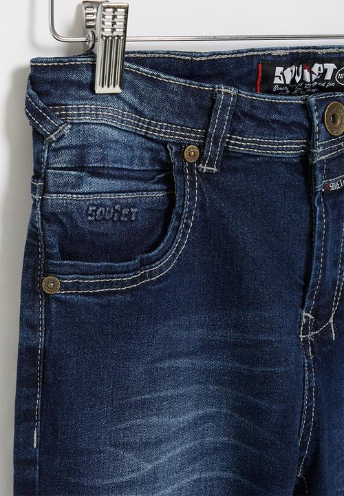 SOVIET - B florenzi boys skinny denim - dark blue