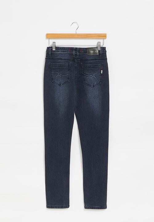 SOVIET - B martinez boys skinny denim - navy