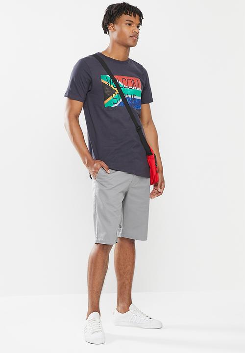 Volcom - Wshort fixed - grey