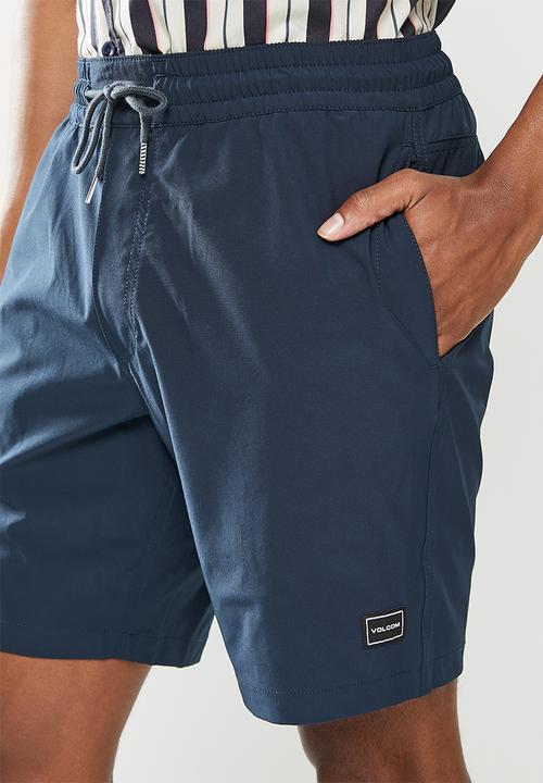 Volcom - Wshort elasticated - navy