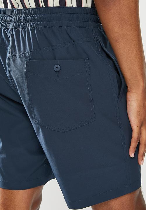 Volcom - Wshort elasticated - navy