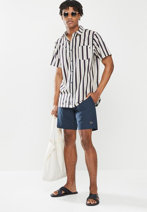 Volcom - Wshort elasticated - navy