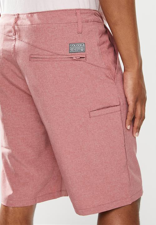 Volcom - Wshort fixed - burgundy 
