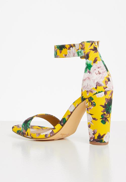 Madison® - Astrid ankle strap block heel - multi 