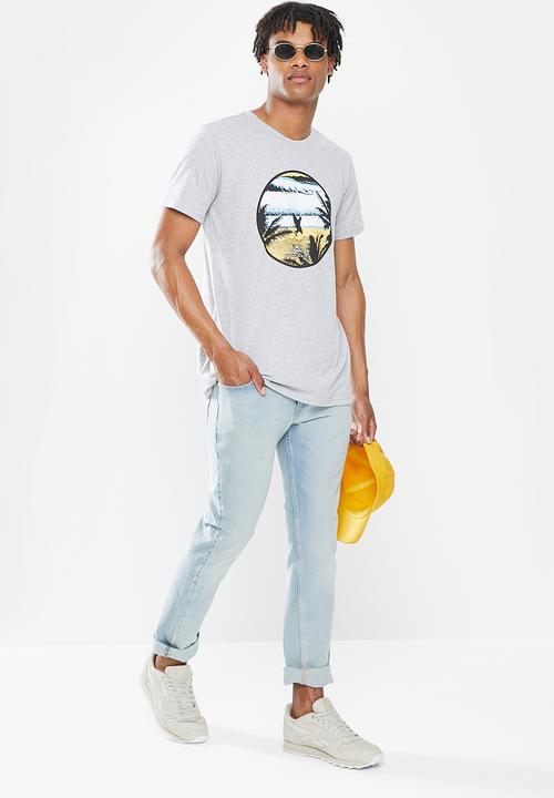 O'Neill - League short sleeve tee  - grey 